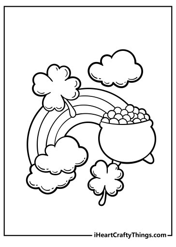 St Patrick’s Day Coloring Pages free printable